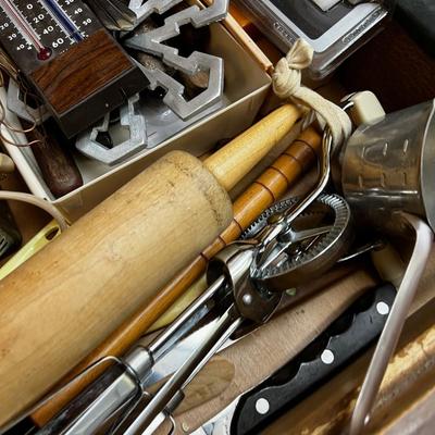 Huge Lot of Utensils, Knives, Spoons and Baking etc.