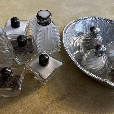 Lot of Salt & Peppers Some Sterling