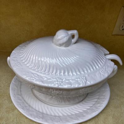 Soup Tureen with Ladle 