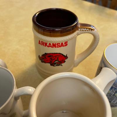 Ginormous Lot of Cups including Vintage Santa.