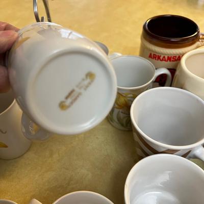 Ginormous Lot of Cups including Vintage Santa.