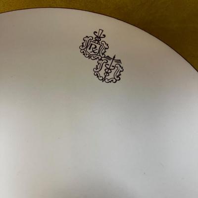 Pharmacy Rx Marked Dinner Plates 