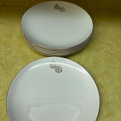 Pharmacy Rx Marked Dinner Plates 