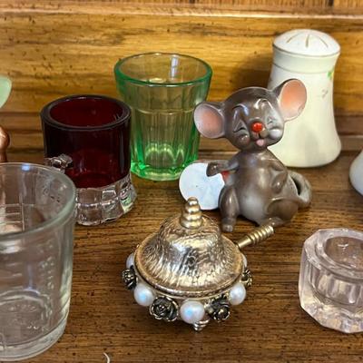 Salt & Pepper + Tooth pick and Salt Cellars 