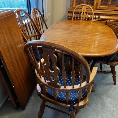OAK Table and Chairs