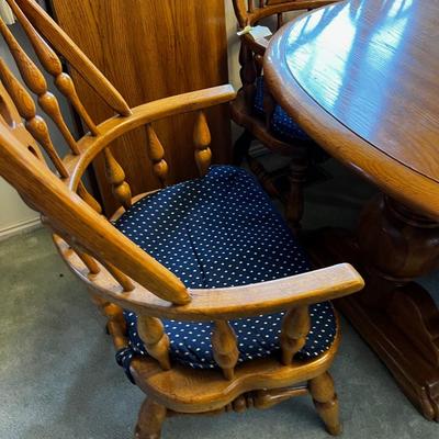 OAK Table and Chairs