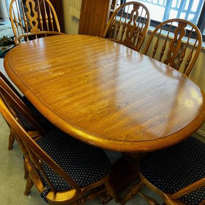 OAK Table and Chairs