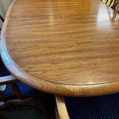 OAK Table and Chairs