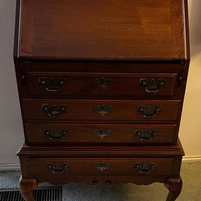 Darling Walnut Secretary, Queen Anne