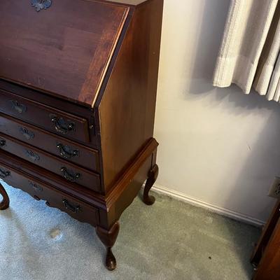 Darling Walnut Secretary, Queen Anne