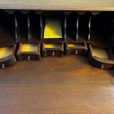 Darling Walnut Secretary, Queen Anne