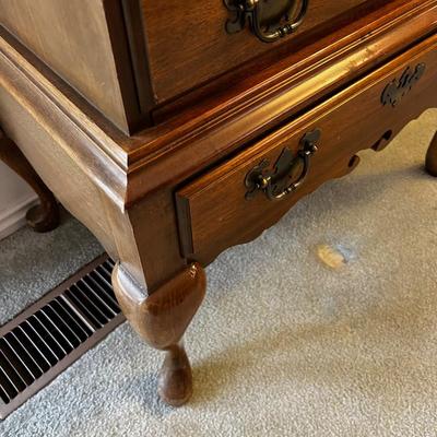 Darling Walnut Secretary, Queen Anne