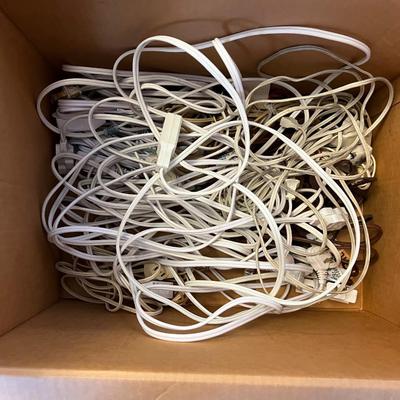 Box full of Extension Cords