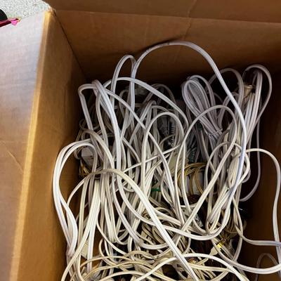 Box full of Extension Cords