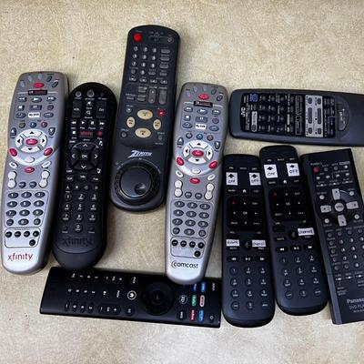 Large Pile of Remote Controls 