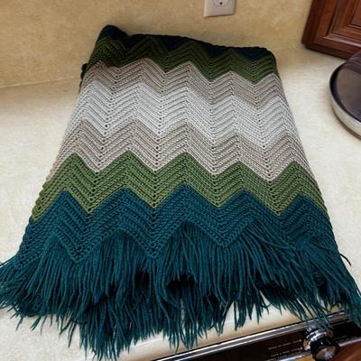 Crocheted, GREEN Through 