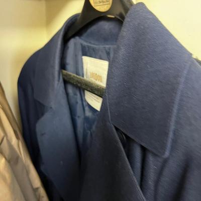 Closet Full of Coats; Men's and Women's