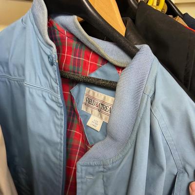 Closet Full of Coats; Men's and Women's