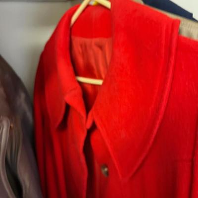 Closet Full of Coats; Men's and Women's