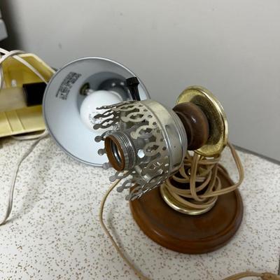 3 Lamps; Clip on and bed Lamp