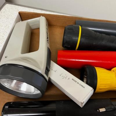 Another Tray of Flashlights 