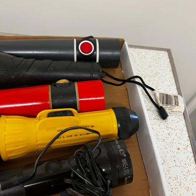 Another Tray of Flashlights 