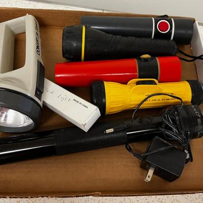 Another Tray of Flashlights 