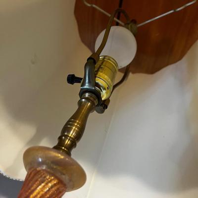 Lamp Venetian Murano Glass 