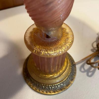 Lamp Venetian Murano Glass 