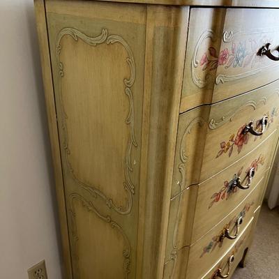 Widdicomb Painted Chest of Drawers c.1960
