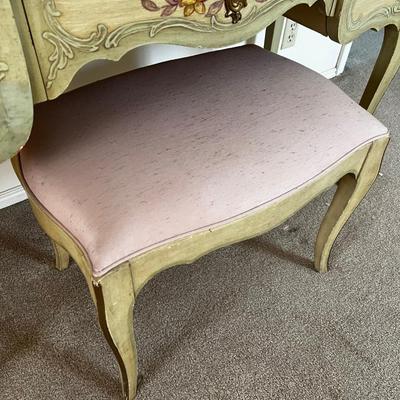 Widdicomb Vanity w/ Stool & Mirror