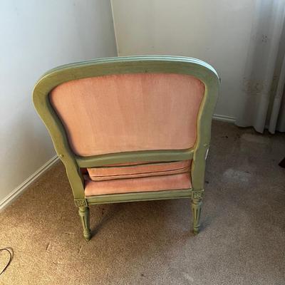 Lovely Green and Pink Complimentary Chair