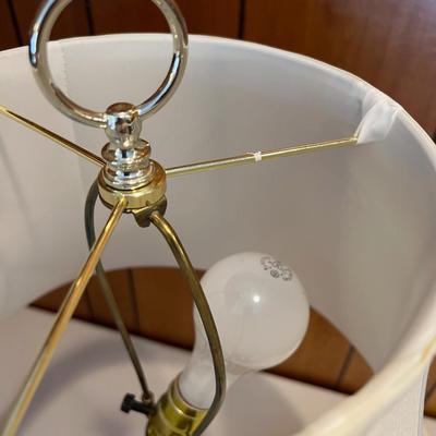 Elegant Brass Table Lamp