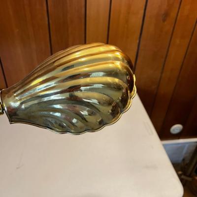 Shell Brass Floor Lamp Adjustable Height