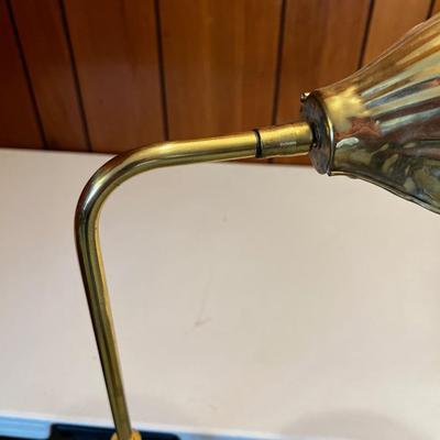 Shell Brass Floor Lamp Adjustable Height