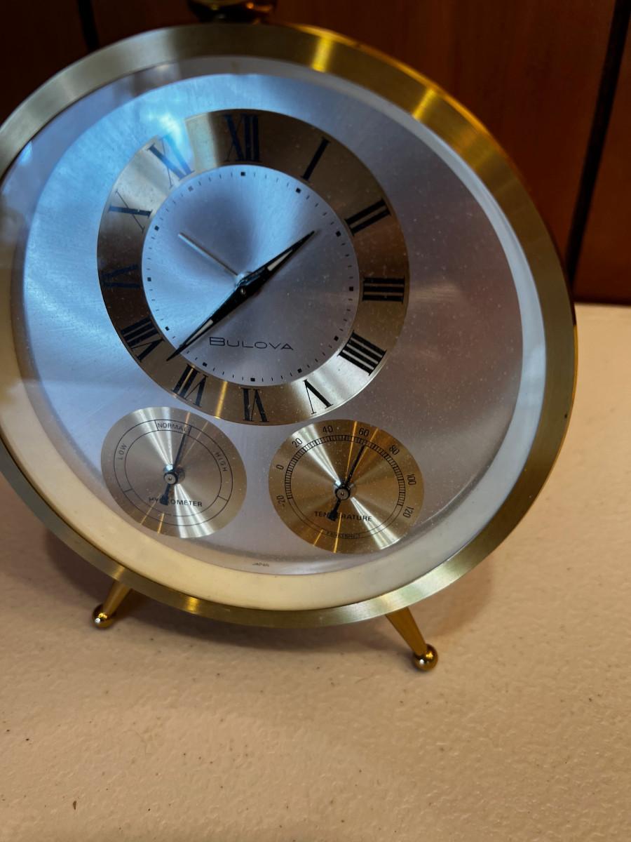Bulova Clock Weather station MCM