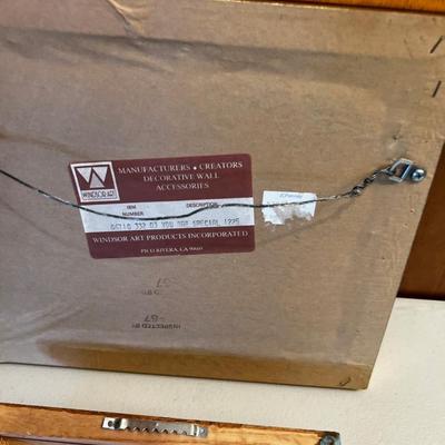 2 Framed Decorative Prints 