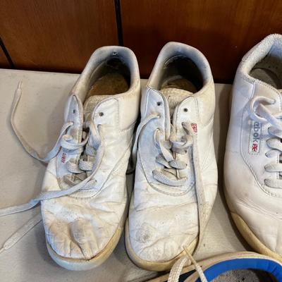 Vintage Women's Tennis Shoes, 6-1/2 Reebok & Wilson (3) 