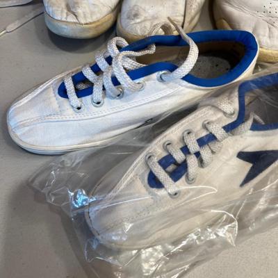 Vintage Women's Tennis Shoes, 6-1/2 Reebok & Wilson (3) 
