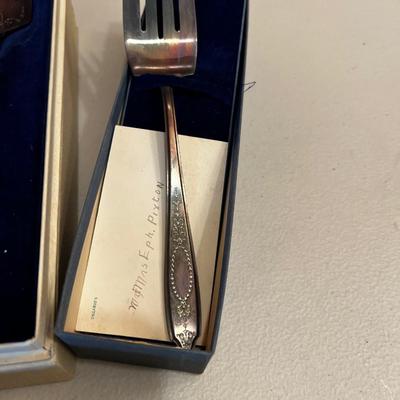 Silver Plated Serving ware; Forks, Ladles, Spoons