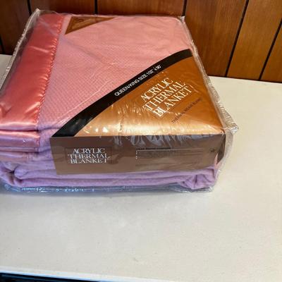 Acrylic Blanket, New in Package
