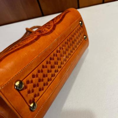 Hand Tooled Leather Purse