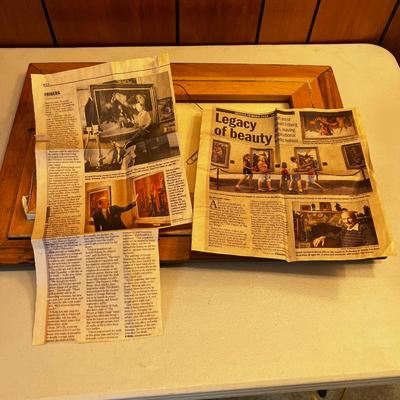 Prayer at Valley Forge Arnold Friberg Personalized Signature to the Family 