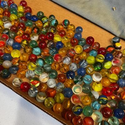 Vintage Marbles with 1 Large Bag  