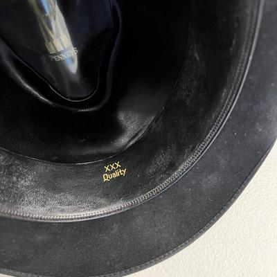 JCPenney's Marathon Fedora Size 7 Black 