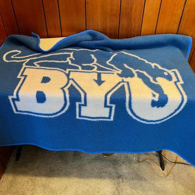 Vintage BYU Throw. 
