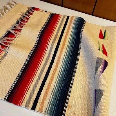 Native American Small Blanket Table Runner 