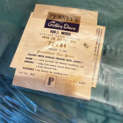 NEW Golden Dawn BLUE Blanket 