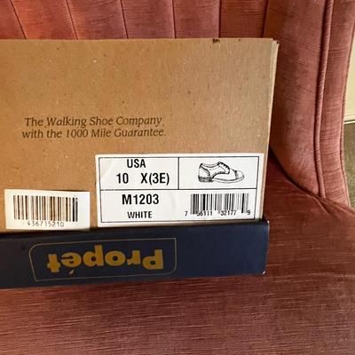 Propet White Men's Shoes 