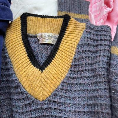 Large Pile of VINTAGE Children's Clothing 